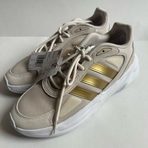 Adidas Ozelle Women’s Beige Shoes Size 9 -NWT